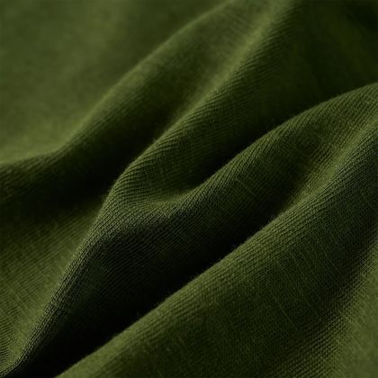 Детска тениска с дълъг ръкав, тъмно каки, 104