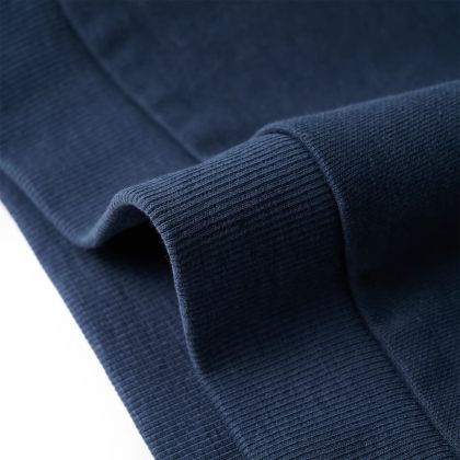 Детски суитшърт, тъмносин меланж, 116