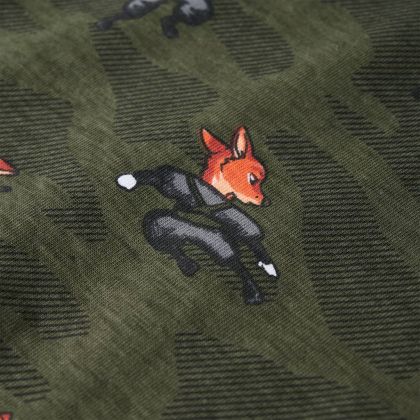 Детска пижама с дълъг ръкав, каки, 92