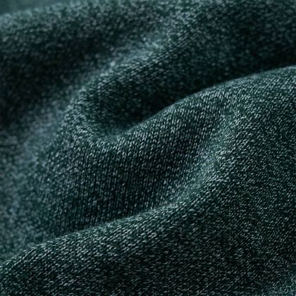 Детски суитшърт с качулка, тъмнозелен, 128