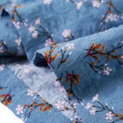 Детска рокля с дълъг ръкав, петролено, 116