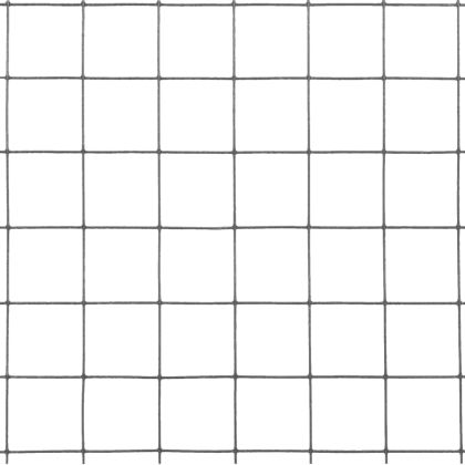 Кокошкарска мрежа, стомана с PVC покритие, 25х0,5 м, сива