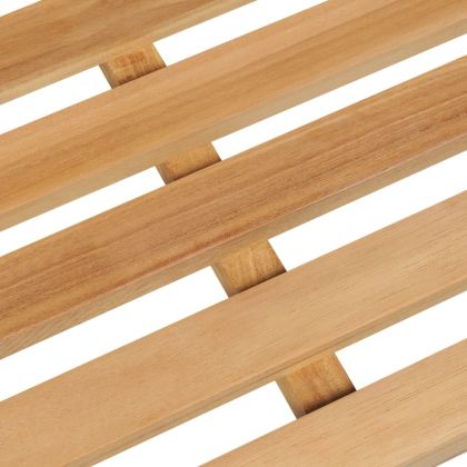 Градинска пейка, 114 см, тик масив