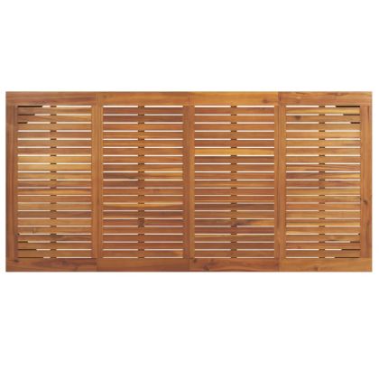 Градинска маса с крака тип фиби 180x90x75 см масивна акация