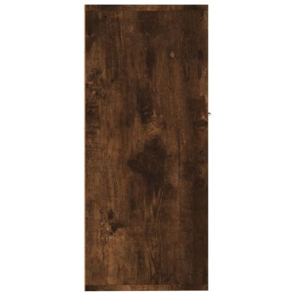 Сайдборд, опушен дъб, 88x30x70 см, инженерно дърво