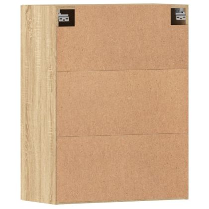 Стенни шкафове, 2 бр, дъб сонома, инженерно дърво