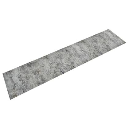 Кухненско килимче, миещо, бетон, 60x300 см, кадифе