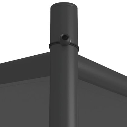 Шатра, антрацит, 4x4 м, 180 г/м², плат и стомана