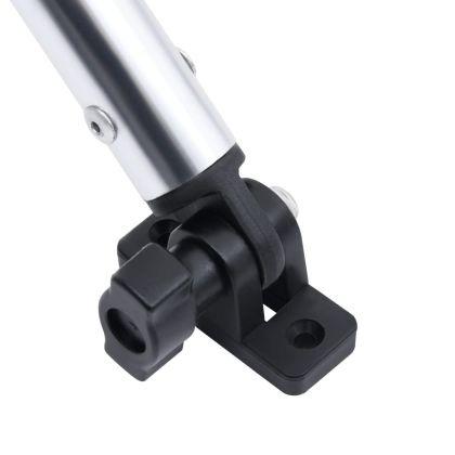 Тента за лодка, 4 дъги, антрацит, 243x(230-244)x137 см