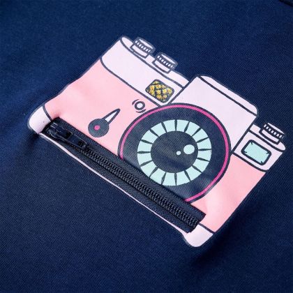 Детска тениска, нейви, 116