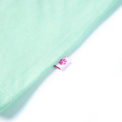 Детска тениска, яркозелена, 140