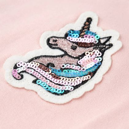 Детска тениска, светлорозово, 116