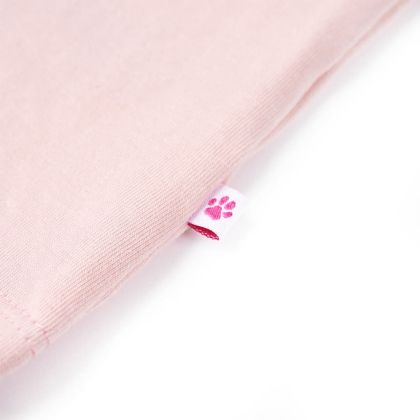 Детска тениска, светлорозово, 116