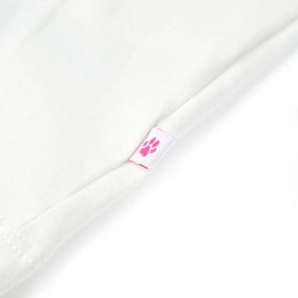 Детска тениска, екрю, 140