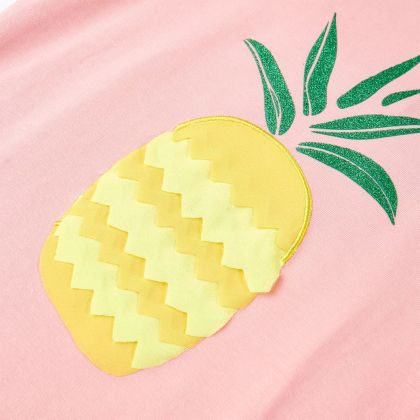 Детска тениска, розова, 140