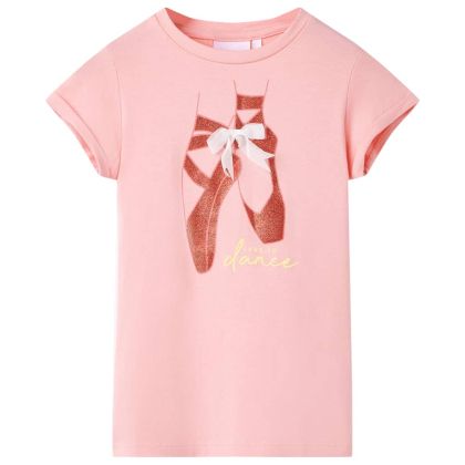 Детска тениска, розова, 140