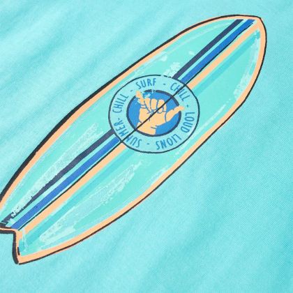 Детска тениска с къс ръкав, аква, 104