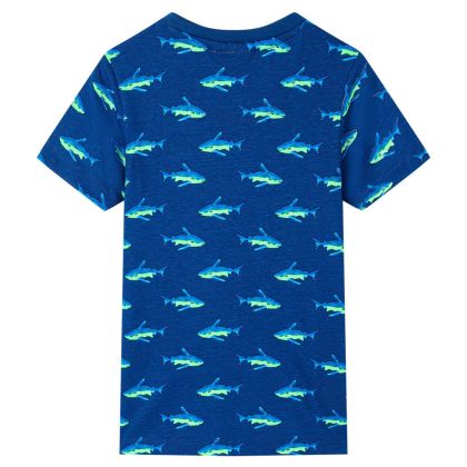 Детска тениска, тъмносиня, 92