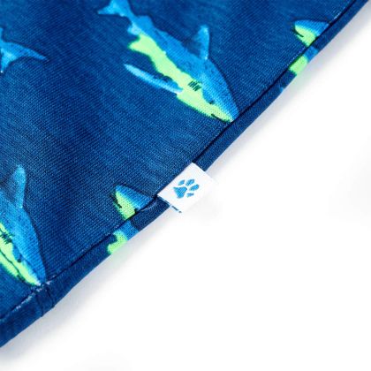 Детска тениска, тъмносиня, 92