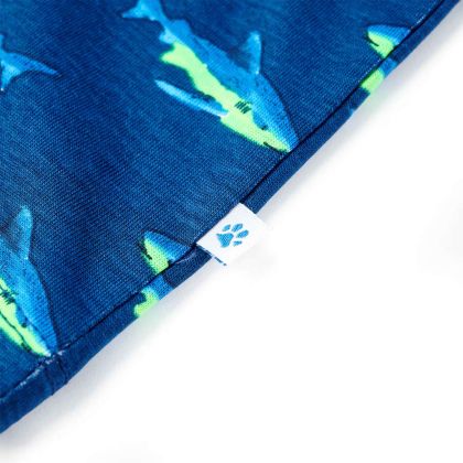 Детска тениска, тъмносиня, 104