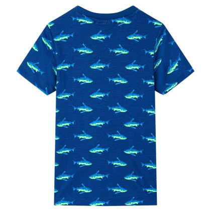 Детска тениска, тъмносиня, 116