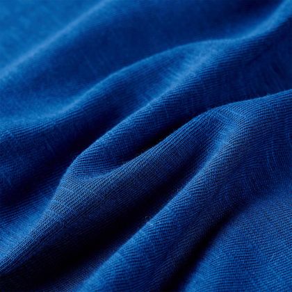 Детска тениска, тъмносиня, 140