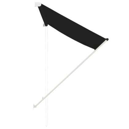 Сенник с падащо рамо, 150x150 см, антрацит