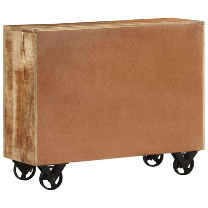 Бюфет 80x30x65 см грубо мангово дърво масив