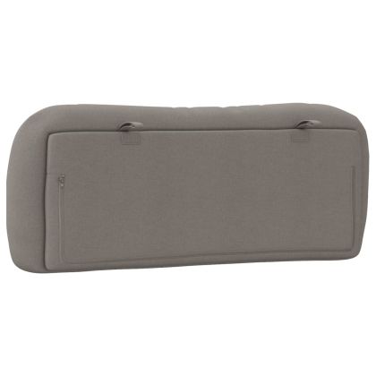 Мека табла за легло Hvar, таупе, 100 см, плат