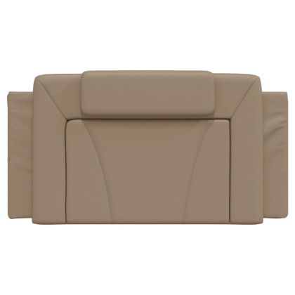 Мека табла за легло Viana, капучино, 100 см, изкуствена кожа