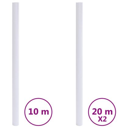 Фолиа за прозорци матирани прозрачно сиви PVC