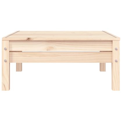 Градински диван, 3-местен, борово дърво масив