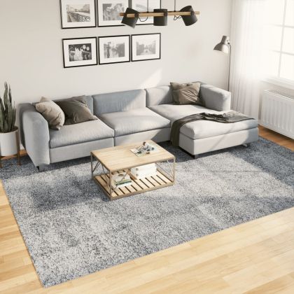 Шаги килим с дълъг косъм "PAMPLONA" модерен син 240x340 см
