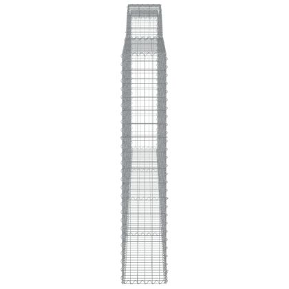 Габионни кошници арка 7 бр 400x30x160/180 см поцинковано желязо