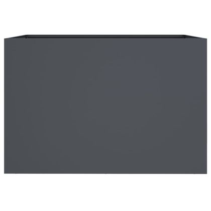 Кашпа, антрацит, 62x40x39 см, стомана