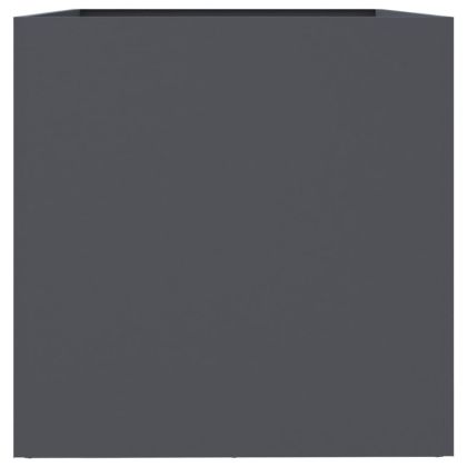 Кашпа, антрацит, 62x40x39 см, стомана