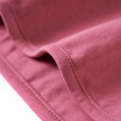 Детска тениска с дълъг ръкав, малина, 116