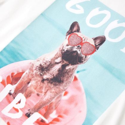 Детска тениска, екрю, 92