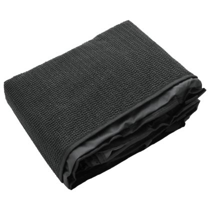 Покривало за седалка за кола за кучета черно 137x46x50 см