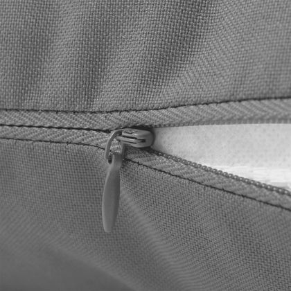 Градински възглавници, 2 бр, 60x40 см, сиви