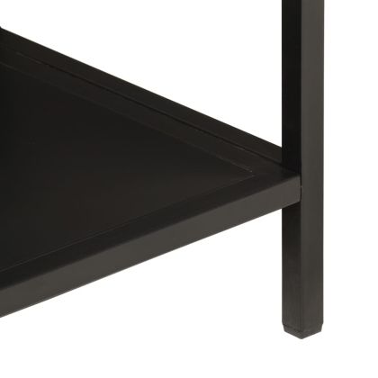 Етажерка портманто 90x35x180 см масивно дърво манго и желязо