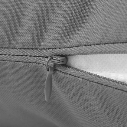 Градински възглавници, 2 бр, 45x45 см, сиви