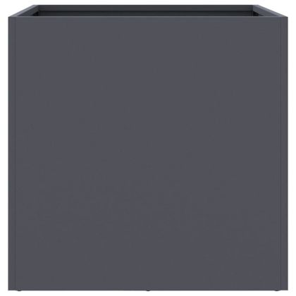 Кашпа, антрацит, 49x47x46 см, стомана