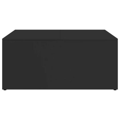 Стифиращи кафе маси, 2 бр, черни, инженерно дърво и метал