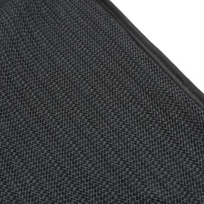 Столче за кола за кучета черно 45x45x25/55 см