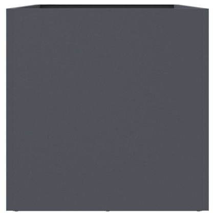 Кашпа, антрацит, 62x30x29 см, стомана