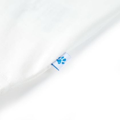 Детска тениска с къс ръкав, екрю, 92