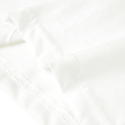 Детска тениска с къс ръкав, екрю, 128