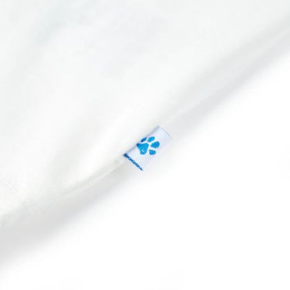 Детска тениска с къс ръкав, екрю, 140