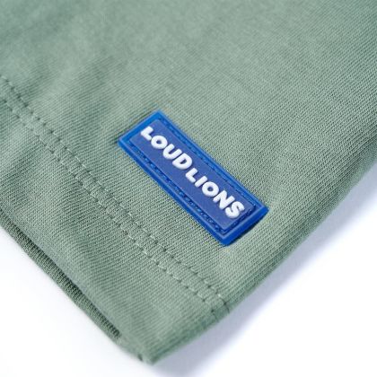 Детска тениска с къс ръкав, каки, 92